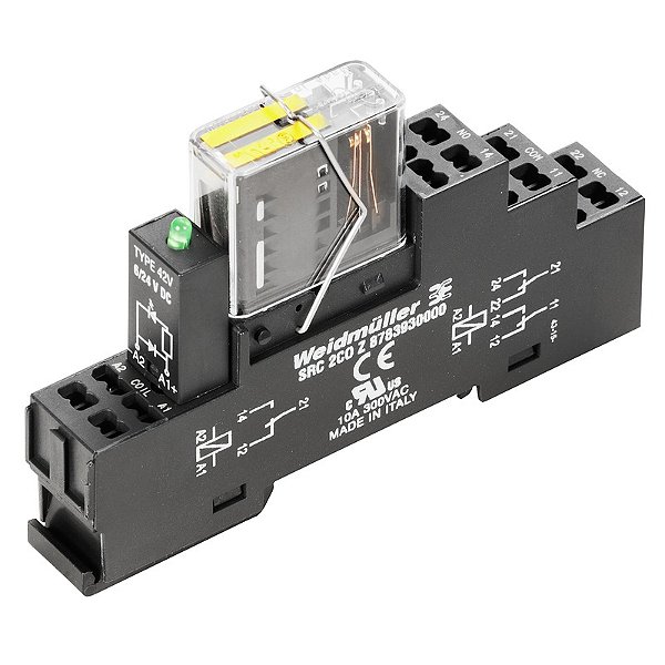 Acoplador A Rele Rcikitz 24Vdc 2Co Ld/Fg 1218390000 Weidmuller Conexel