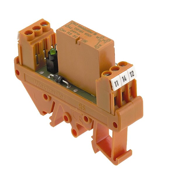 Acoplador A Rele Rs30 24Vcc 1Rev 1181521001 Weidmuller Conexel
