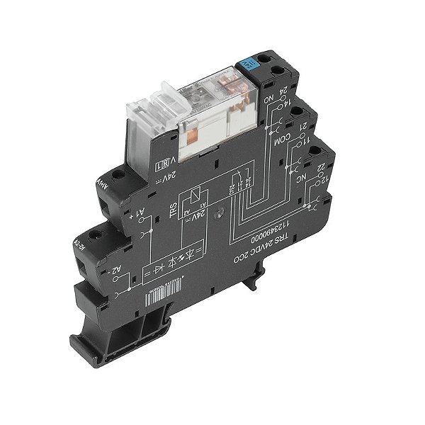 Acoplador A Rele Trs 24Vdc 2Co 1123490000 Weidmuller Conexel