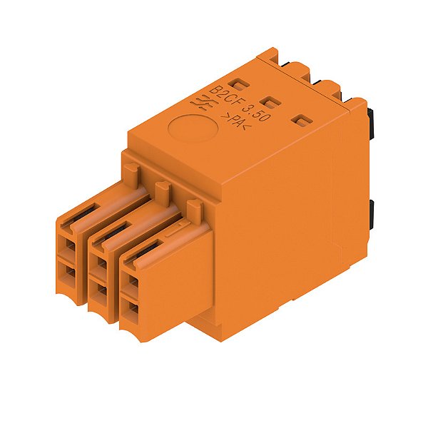 Conector B2Cf 3.50/06/180 Sn Or Bx 1277280000 Weidmuller Conexel