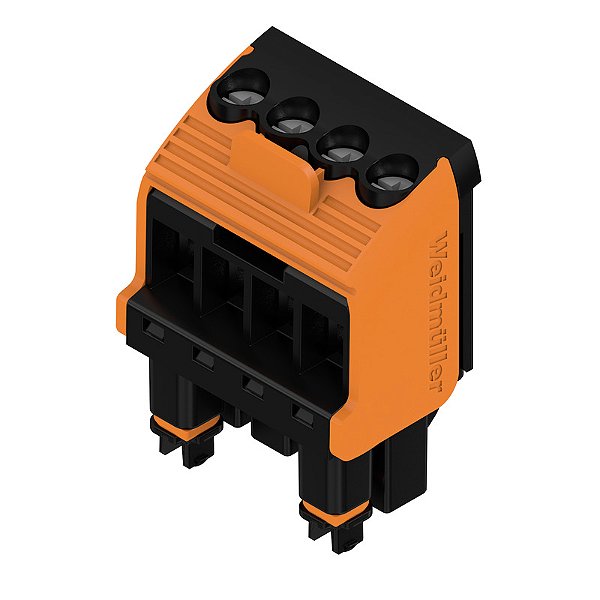 Conector Bhz 5.00/04/90Lh Bk/Or 1063280000 Weidmuller Conexel