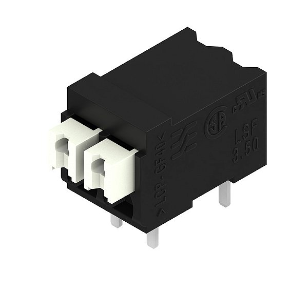 Conector Pcb Lsf-Smt 3.50/02/90 3.5Sn Bk Tu 1824420000 Weidmuller Conexel