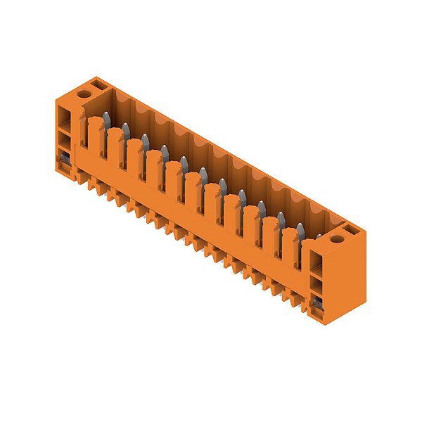 Conector Pci Tomada Sl 3.5/12/180F 3.2 Sn Or 1607600000 Weidmuller Conexel