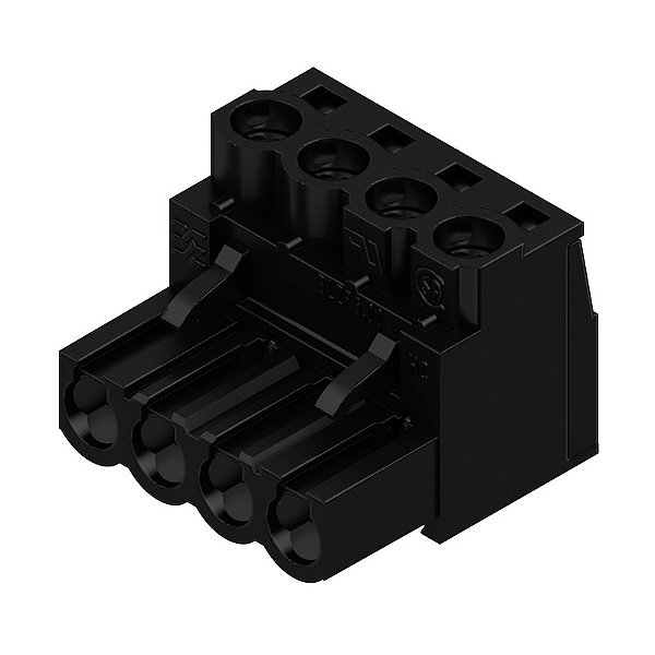 Conector Plug Blzp 5.00/04/180 Sn Or Bk Bx 1955550000 Weidmuller Conexel