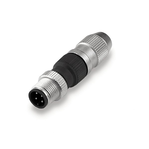 Conector Sai S-4-Idc M12 Pequeno 1781550001 Weidmuller Conexel