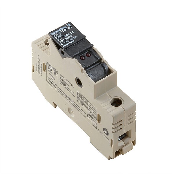 Conector Wsi 25/1 10X38/Led 1Kv 1137780000 Weidmuller Conexel