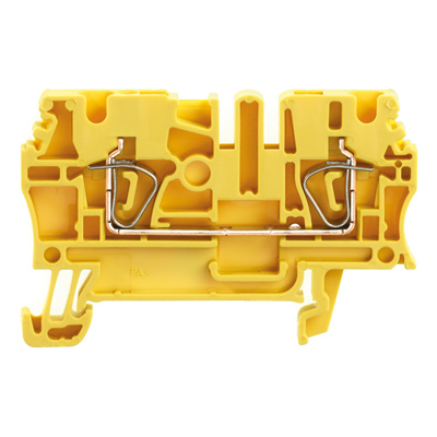 Conector Zdu 2.5 Wemid Amarelo 1683270000 Weidmuller Conexel