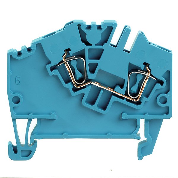 Conector Zdu 2.5-2 Wemid Azul 1772070000 Weidmuller Conexel