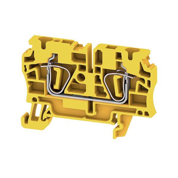 Conector Zdu 4 Wemid Amarelo 1683590000 Weidmuller Conexel