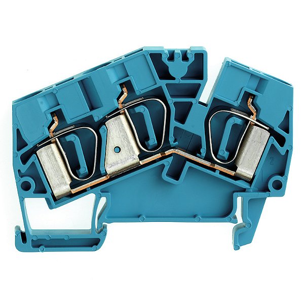 Conector Zdu 6-2/3An Wemid Azul 1771420000 Weidmuller Conexel