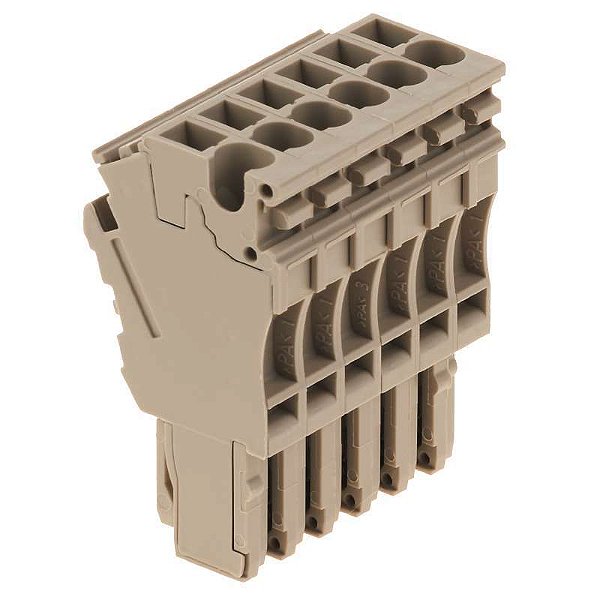 Conector Zp 2.5/1An/Qv/6 Wemid 1815240000 Weidmuller Conexel