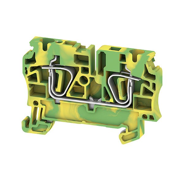 Conector Zpe 4 Wemid Verde/Amarelo 1632080000 Weidmuller Conexel