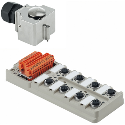 Distribuidor Sai-8-Mhd-5P M12 1701253000 Weidmuller Conexel