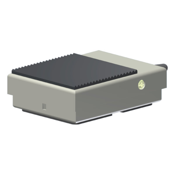 Interruptor De Pedal Leve Metálico 2 Microrutores 1Na+1Nf SP2 Kap