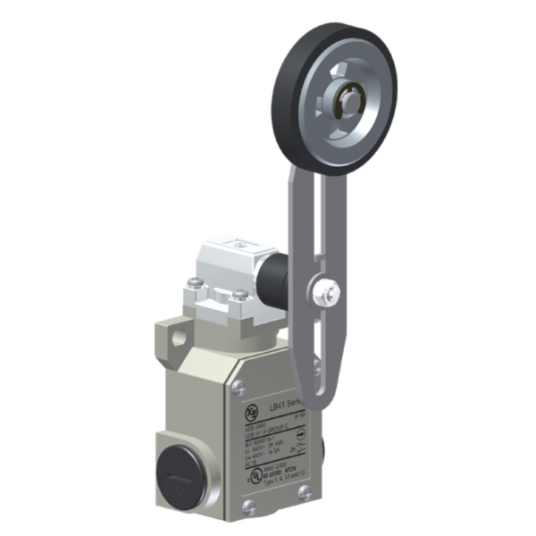 Interruptor De Posição Metálico, Corpo 3 Entradas, Entrada De Cabos Pg 11, 1Na+1Nf, Cabeçote Angular - Acionamento Selet LB41YL2 Kap