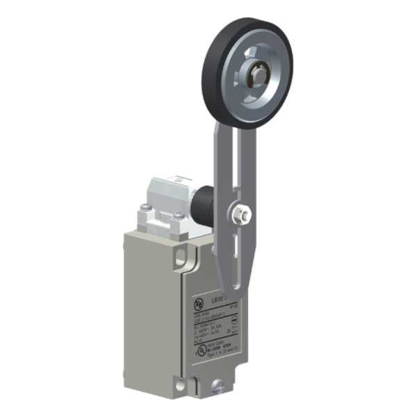 Interruptor De Posição Metálico, Corpo En 50041, Entrada De Cabos Pg 13,5, 1Na+1Nf, Cabeçote Angular - Acionamento Selet LB30YL2 Kap