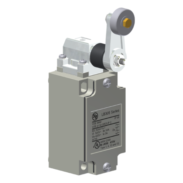 Interruptor De Posição Metálico, Corpo En 50041, Entrada De Cabos Pg 13,5, 2X(1Na+1Nf), Cabeçote Angular - Acionamento S LB305YD1 Kap