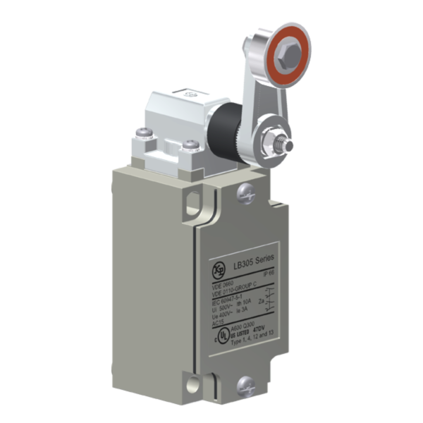 Interruptor De Posição Metálico, Corpo En 50041, Entrada De Cabos Pg 13,5, 2X(1Na+1Nf), Cabeçote Angular - Acionamento S LB305YD2 Kap