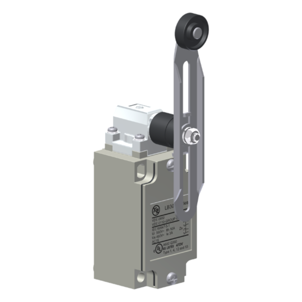 Interruptor De Posição Metálico, Corpo En 50041, Entrada De Cabos Pg 13,5, 2X(1Na+1Nf), Cabeçote Angular - Acionamento S LB305YL Kap
