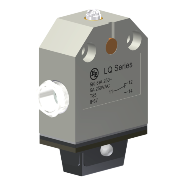 Interruptor De Posição Subminiatura Acionador Com Esfera Terminal Parafuso Sinalizador 220V Led Frontal LQ1K1PQ6F Kap