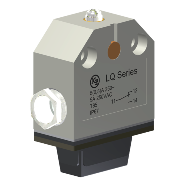 Interruptor De Posição Subminiatura Acionador Com Esfera Terminal Solda Sinalizador 24V Led Lateral LQ1K1SQ2L Kap
