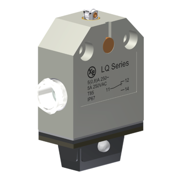 Interruptor De Posição Subminiatura Acionador Com Rolete Terminal Parafuso Sinalizador 24V Led Frontal LQ1R1PQ2F Kap