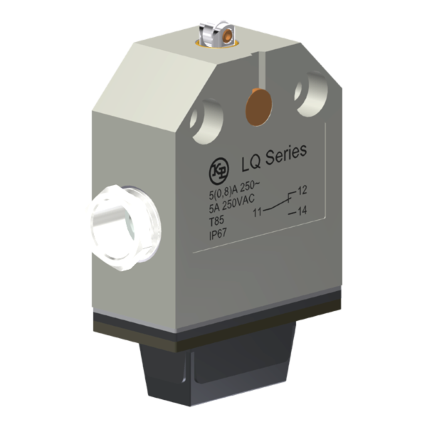 Interruptor De Posição Subminiatura Acionador Com Rolete Terminal Parafuso Sinalizador 24V Led Inferior LQ1R1PQ2N Kap