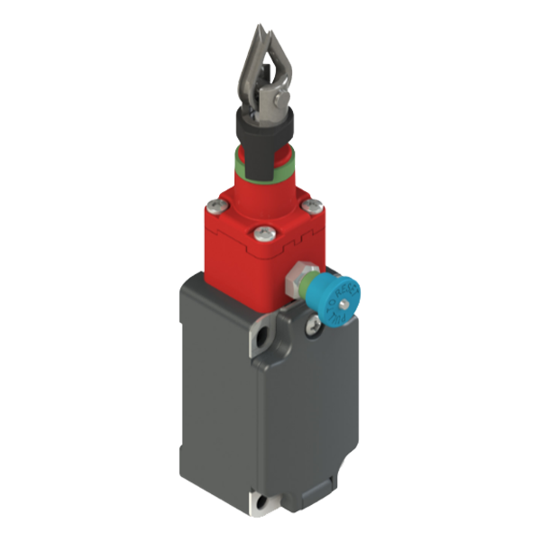 Interruptor De Segurança Plástico En50041 1Na+2Nf Entrada De Cabos Pg13,5 C/ Cabeçote Argola De Tração Longitudinal C/ R LE306STBI Kap
