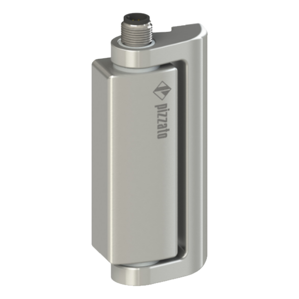 Interruptor Dobradiça De Segurança 100X50Mm 1Na+2Nf Ação Rápida Conector M12 Integrado Saída Superior HPAA050FKAM Kap