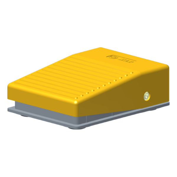 Interruptor Pedal Miniatura Plástico 2 Microrutores Ação Lenta C/ Ruptura Positiva Contato 1Nf SPK2PA Kap