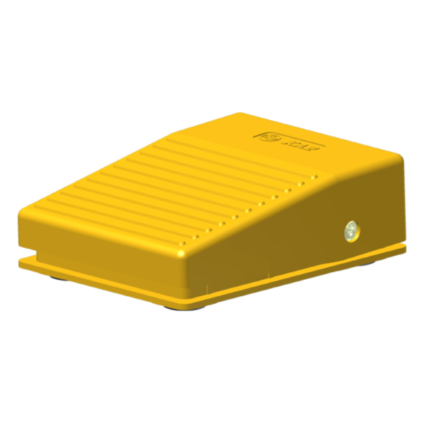 Interruptor Pedal Miniatura Plástico Amarelo 1 Microrutor 1Na+1Nf SP1PA Kap