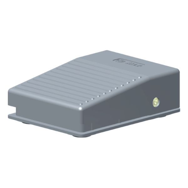 Interruptor Pedal Miniatura Plástico Cinza 1 Microrutor 1Na+1Nf SP1PC Kap