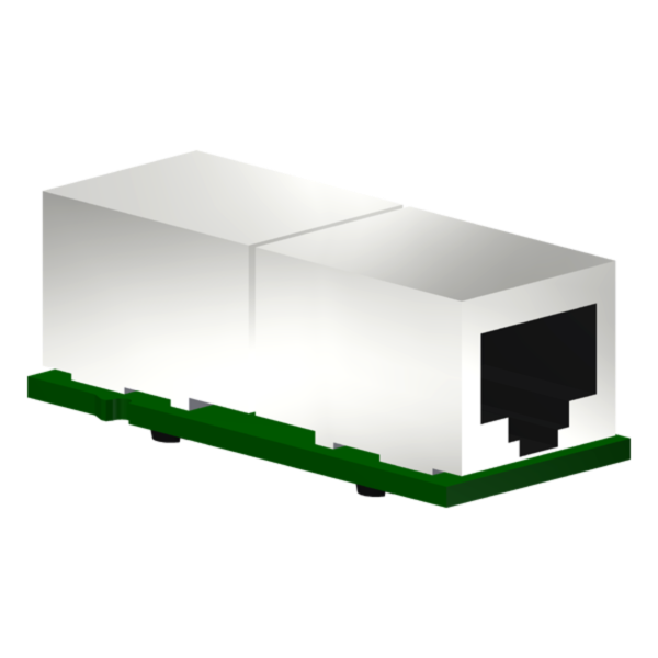 Conector Modular Fêmea Rj45 C/ 8 Contatos P/ Transmissão De Dados CX8JF Kap