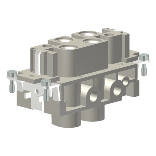 Contato Fêmea 4 Polos + Terra 80A 690V Terminal Parafuso CXF40 Kap