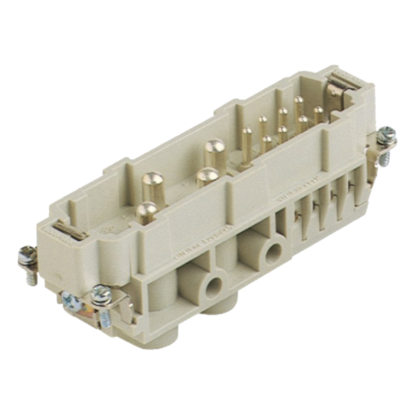 Contato Macho 4 Polos 80A + 8 Polos 16A + Contato Terra Terminal Parafuso PB48M Kap