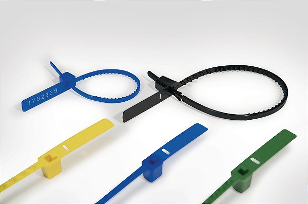 Lacre Identificação E Segurança Diâmetro Máximo 23,0Mm Largura 8,0Mm Poliamida Cinza S20-Pa66-Gy Hellermann
