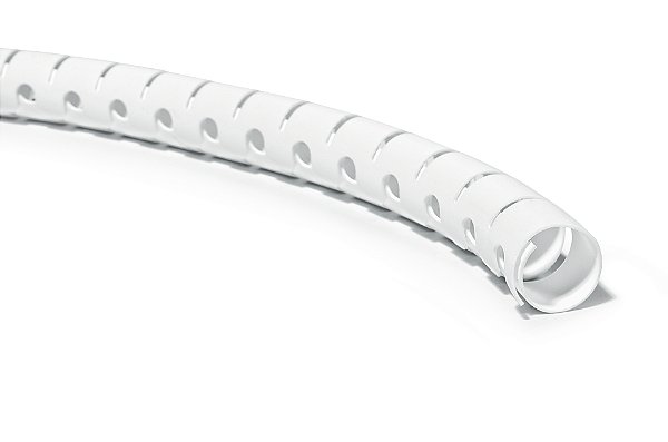 Organizador De Cabos Welawrap Polipropileno Branco Hwpp25-Pp-Wh Hellermann