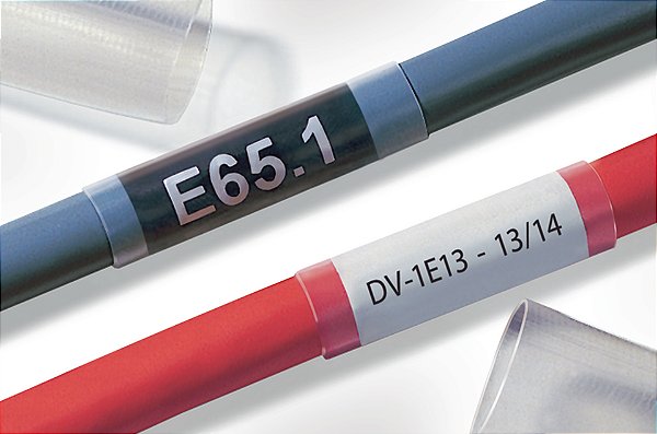 Tubo Termocontrátil 2:1 Sem Adesivo Poliolefina Reticulada Transparente Tfn24 - 2,4/1,2-Po-X-Cl Hellermann