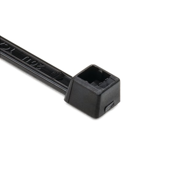 Abraçadeira Com Serrilhado Interno Comprimento 370Mm Largura 4,0Mm Poliamida Preto T40L-Pa66-Bk Hellermann