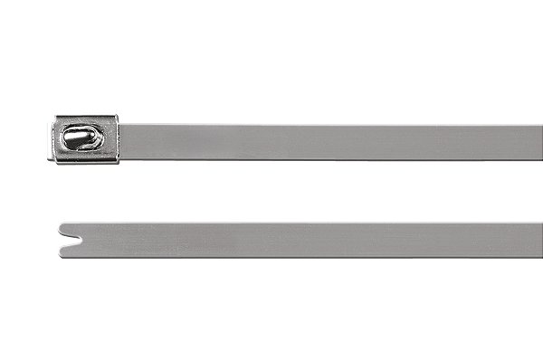 Abracadeira Comprimento 201Mm Largura 4,6Mm Aço Inox Tipo Ss316 Metal Mbt8S-Ss316-Ml Hellermann