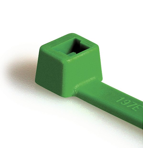 Abraçadeira Serrilhado Interno Comprimento 150Mm Largura 3,6Mm Poliamida Verde T30R-Pa66-Gn Hellermann