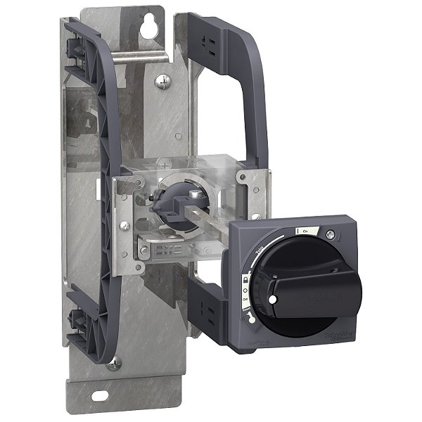 Kit Montagem Porta Do Painel Ip54 Manopla Preta / Fundo Preto LU9APN21 SCHNEIDER