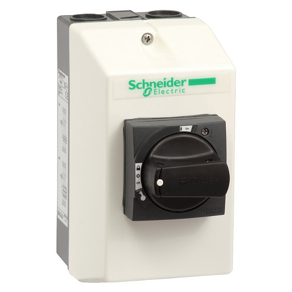 Cofre Vazio Para Disjuntor Gv2P/Gv2L Com Manopla Preta Ip65 GV2PC01 SCHNEIDER