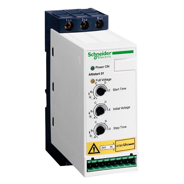 Partida Suave Eletrônica Ats01 - 12 A - 380-415 Vac ATS01N212QN SCHNEIDER