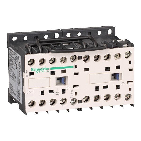 Chave Reversora Tripolar Tesys K 12A 1Nf 24Vcc LP2K1201BD SCHNEIDER