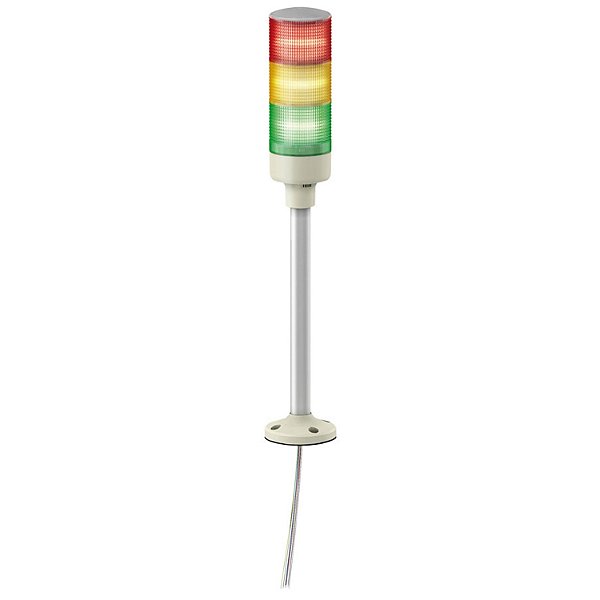 Coluna Luminosa 3 Elem.Led D60Mm Ip53 24Vca Cc Tubo E Base Fixacao Vm Am Vd XVGB3H SCHNEIDER