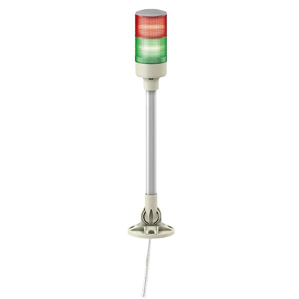 Coluna Luminosa Ø60Mm Pré-Montada, Led Vermelho, Verde, 24Vca/Cc XVGB2M SCHNEIDER
