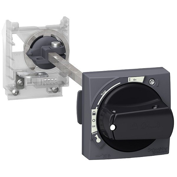 Kit Montagem Porta Do Painel Ip54 Manopla Preta / Fundo Pret GV2APN01 SCHNEIDER