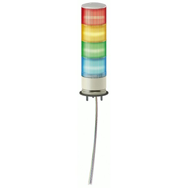 Coluna Luminosa Monobloco C Sirene Mont. Direta Na Base Vm Am Vd Az XVGB4SW SCHNEIDER
