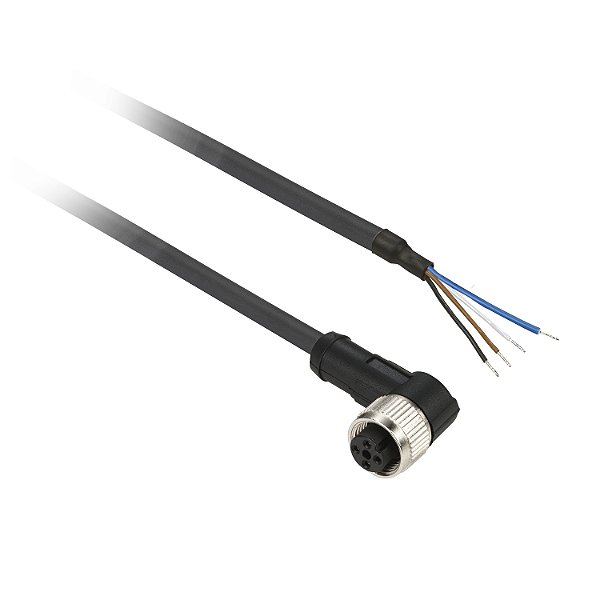 Cabo Com Conector M8 Cotoveloov4 Pinos 10M XZCP1041L10 SCHNEIDER